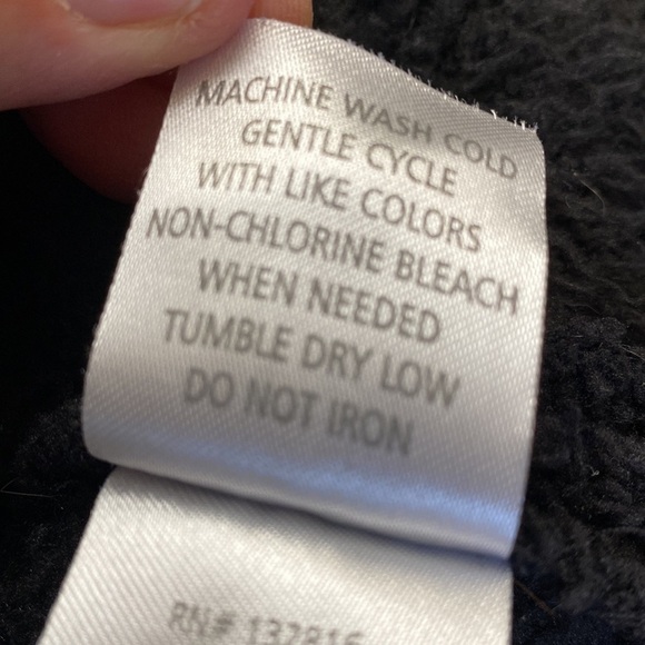 Tribal- Brown Sherpa Pullover Shirt Mens L 1/4 Zip red zipper warm Cozy - Picture 8 of 9